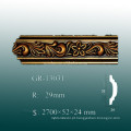 2015 Classical Decorativas PU Contemporânea Crown Molde Idéias / Baseboard Trim Estilos